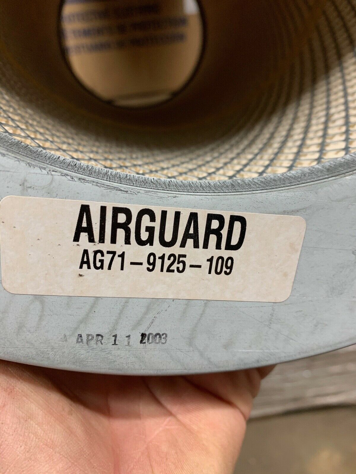 AIRGUARD AG-71-9125-109 Filter Cartridges | MAVERICK UNLIMITED INC.