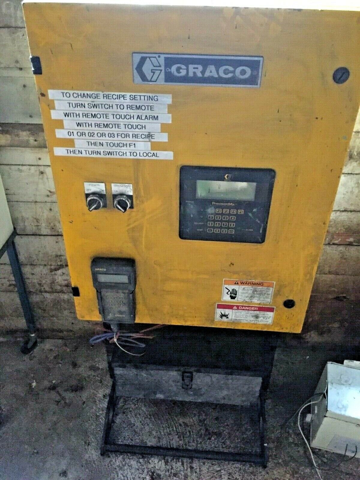 GRACO Precision Mix Control Panel Proportioning Pumps  | MAVERICK UNLIMITED INC.