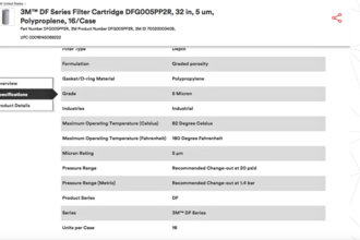3M DFG005PP2R DF Filter Cartridges | MAVERICK UNLIMITED INC. (8)